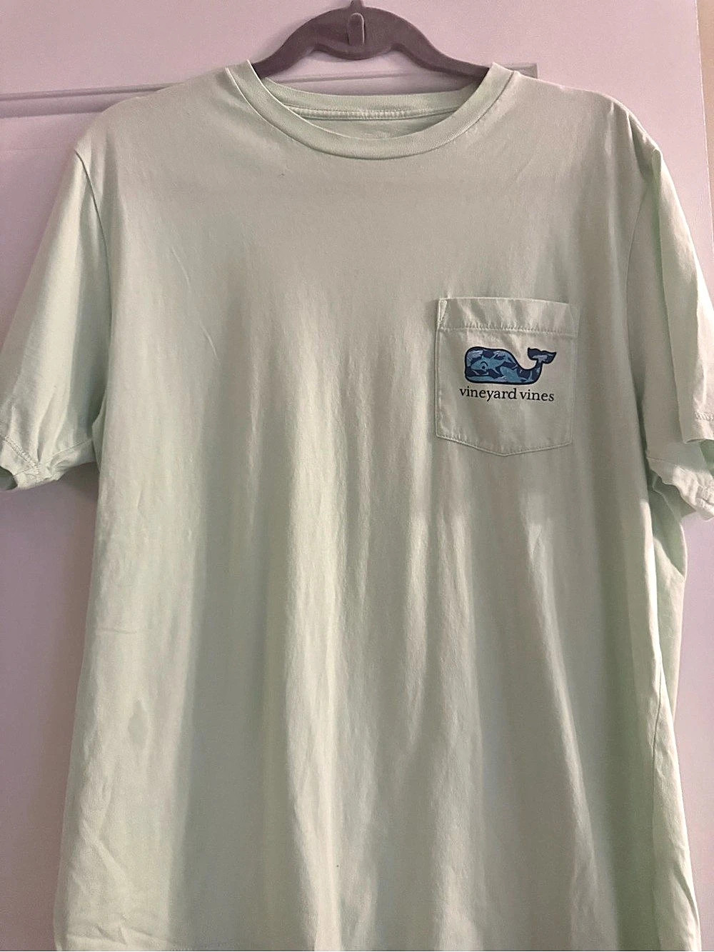 vineyard vines Whale Graphic Pocket Tee Green